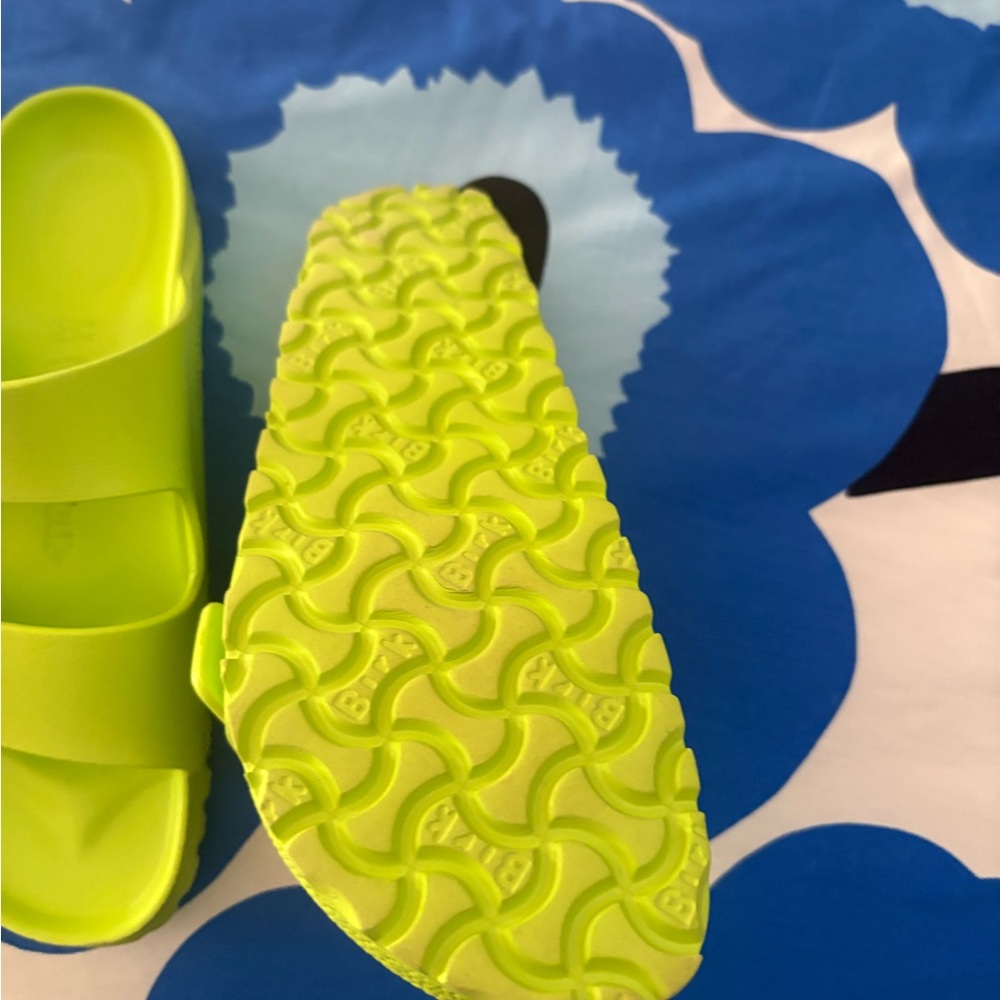 Birkenstock Line Green Women's Sandals - Picture 2 of 2